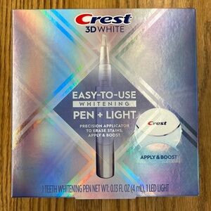 Crest Whitening Gel Pen and LED Light Kit